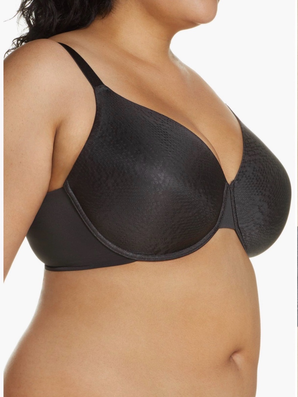 Natori Conform Underwire Full Fit Contour Black Bra NWT